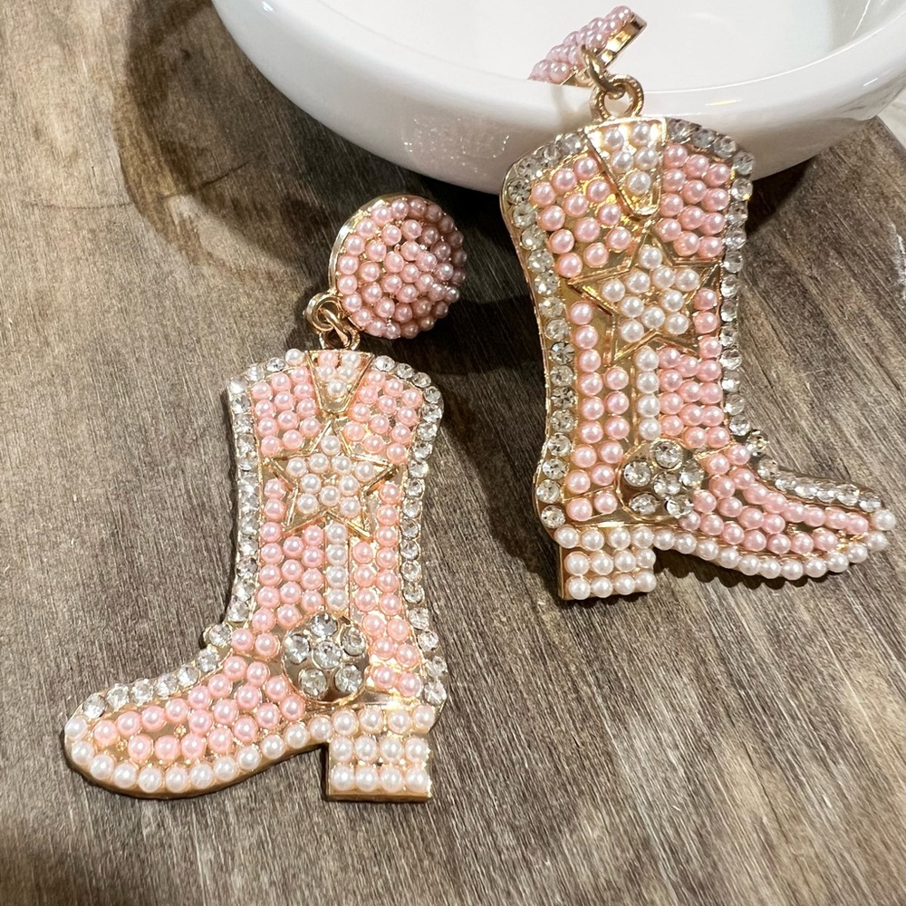 Cowgirl Dangle Earrings